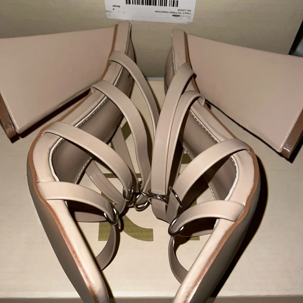 Yoki Straps Heeled Sandals.